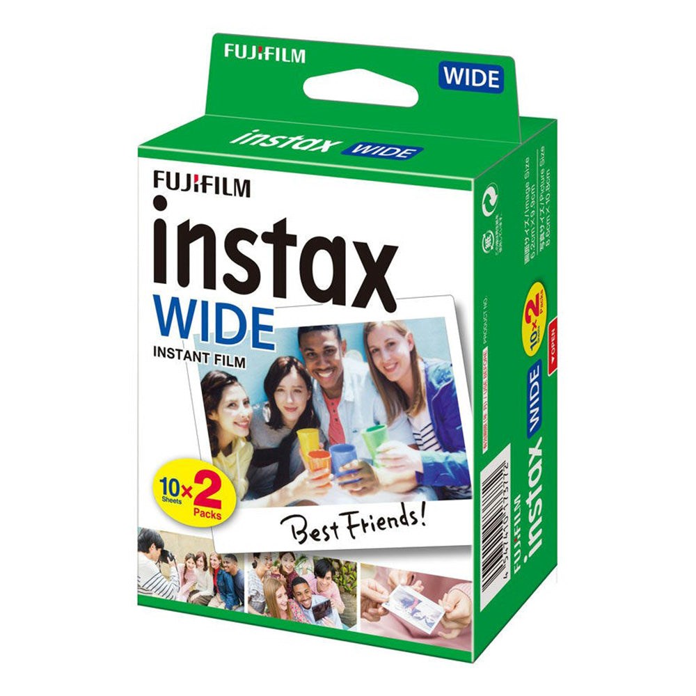 Fujifilm Instax Wide Fotopapir - 20-Pak
