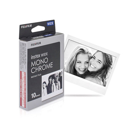 Fujifilm Instax Wide Monochrome Fotopapir - 10-Pak