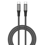 4smarts PremiumCord USB-C til USB-C - 100W - 1.5m. - Sort