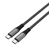 4smarts PremiumCord USB-C til USB-C - 100W - 1.5m. - Sort