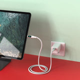 4smarts DigitCord Kabel 100W USB-C til USB-C (PD) - 1.5m. - Hvid