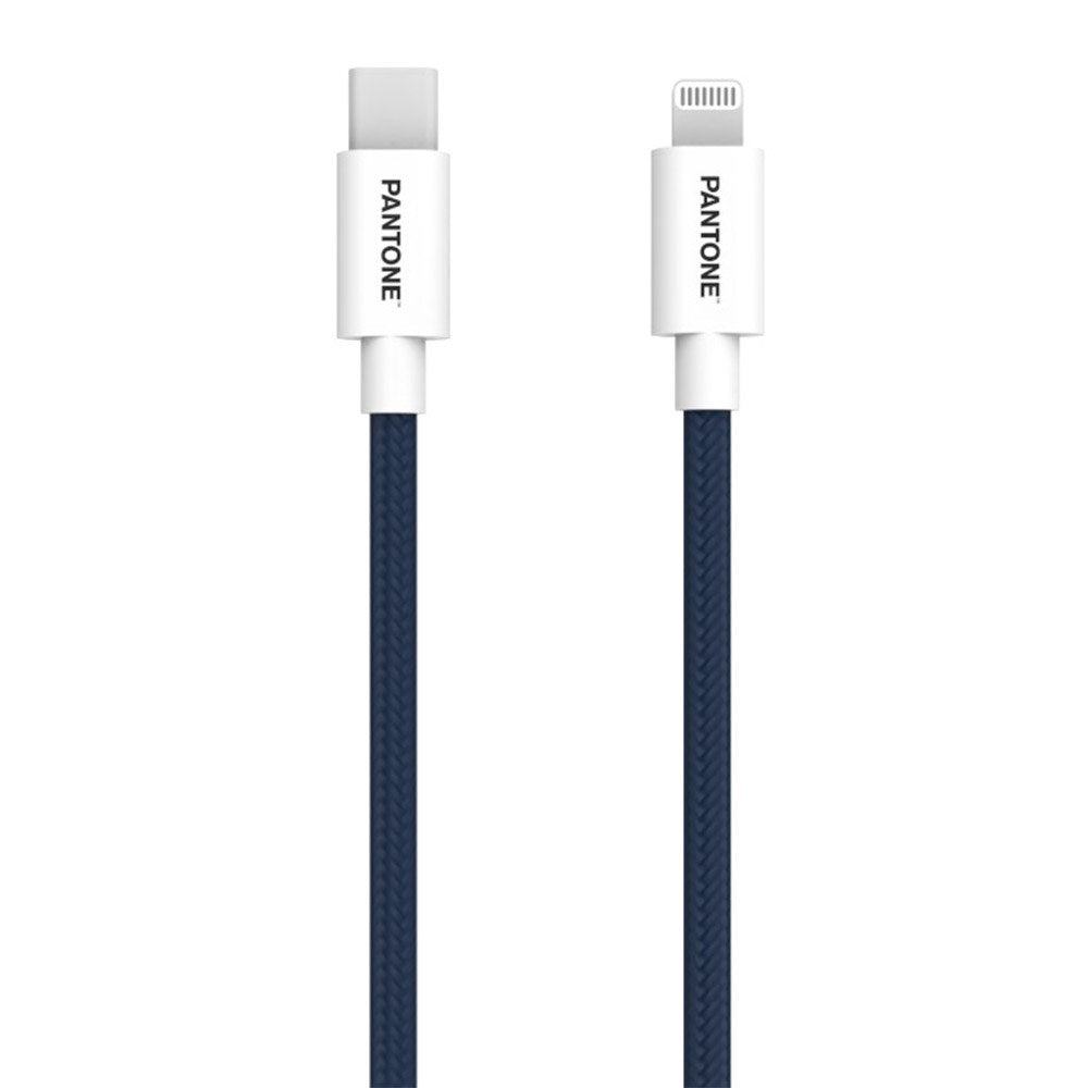 Pantone USB-C til Lightning Kabel 15W - MFI - 1.5m - Navy