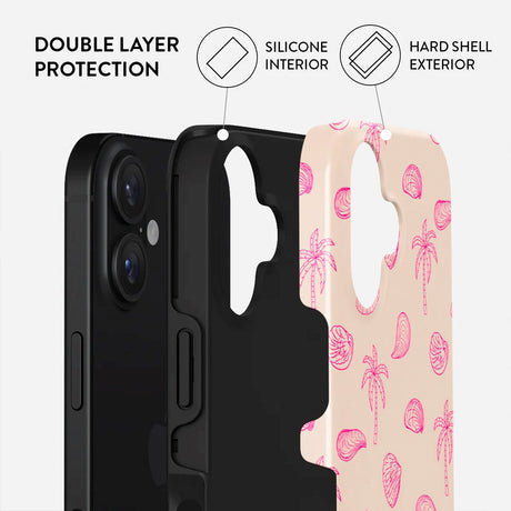 iPhone 16 Plus Burga Tough Fashion Cover - Beach Please