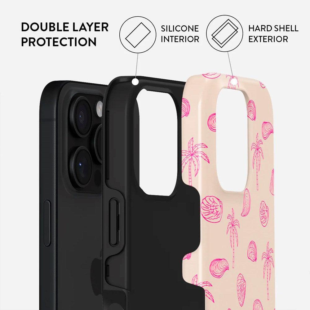 iPhone 16 Pro Burga Tough Fashion Cover - Beach Please - (DEMO)