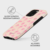 iPhone 16 Pro Max Burga Tough Fashion Cover - Beach Please