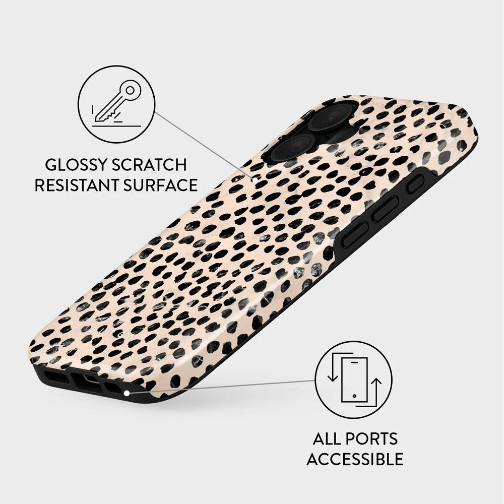 iPhone 16 Plus Burga Tough Fashion Cover - Almond Latte