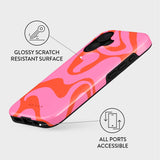 iPhone 16 Plus Burga Tough Fashion Cover - Ride The Wave