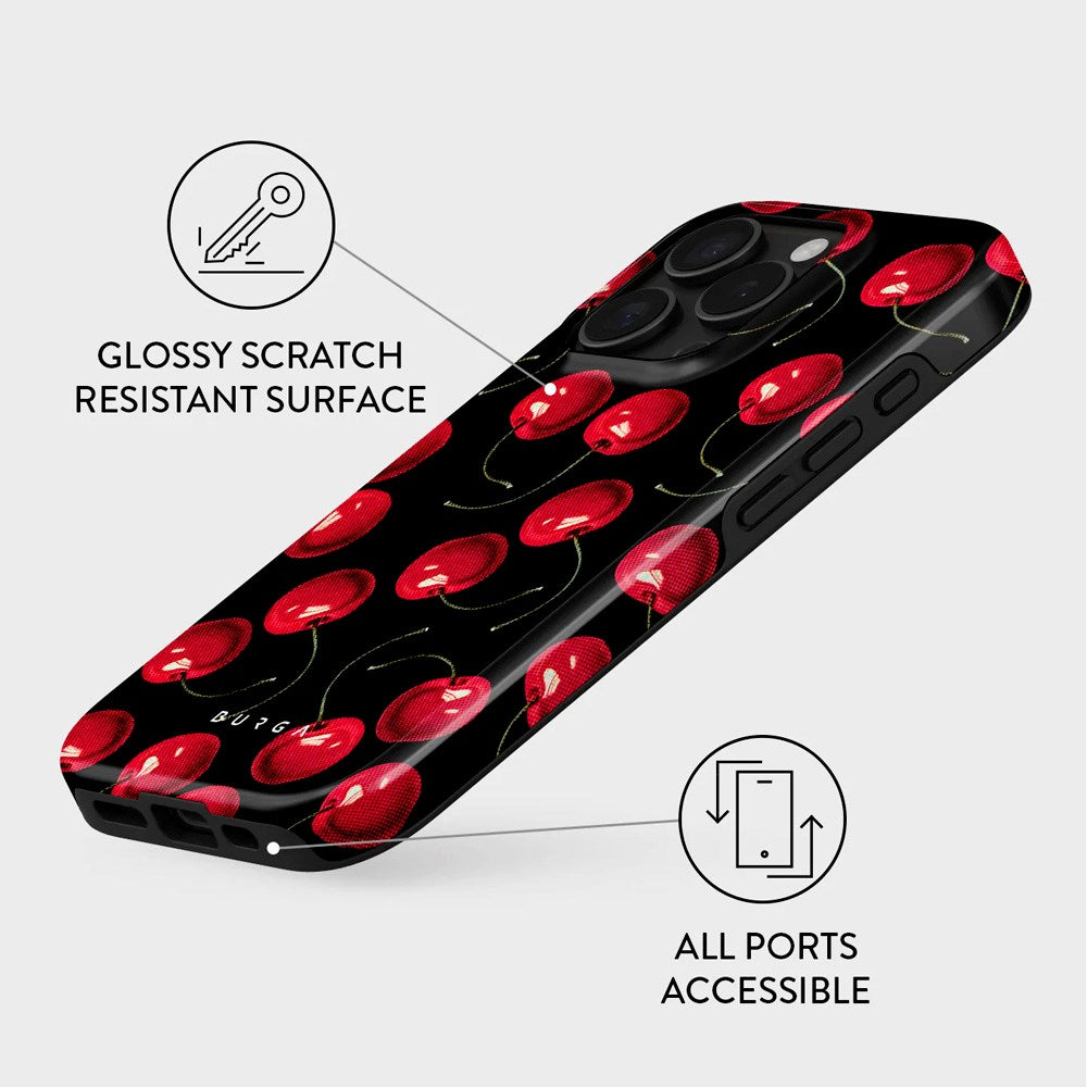 iPhone 16 Pro Max Burga Tough Fashion Cover - Cherrybomb