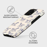 iPhone 16 Pro Max Burga Tough Fashion Cover - Derby Race