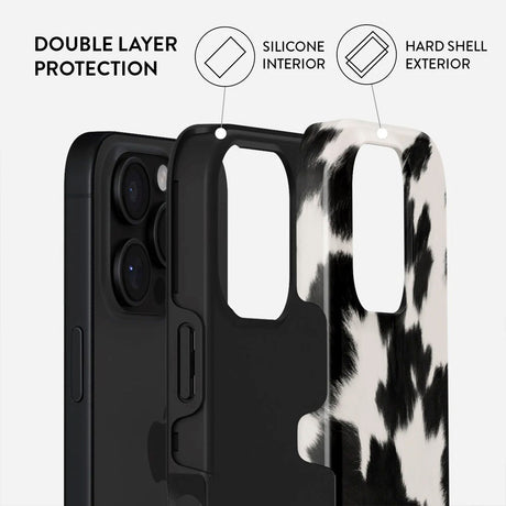 iPhone 16 Pro Max Burga Tough Fashion Cover - Achromatic