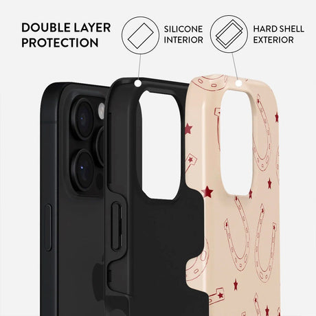 iPhone 16 Pro Burga Tough Fashion Cover - Lucky Charm