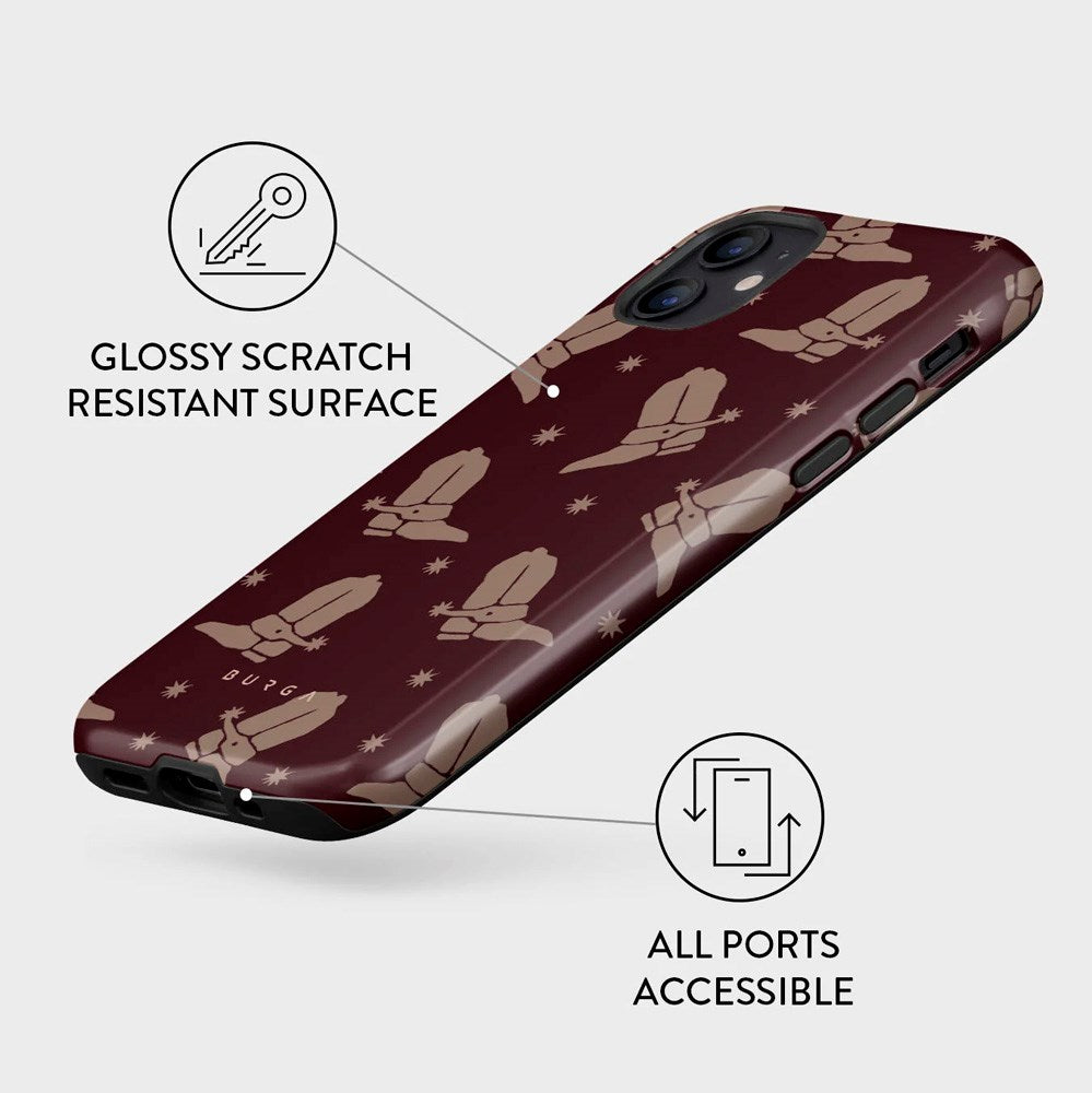 iPhone 12 / 12 Pro Burga Tough Fashion Cover - Howdy