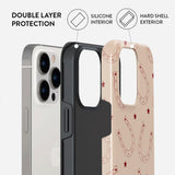 iPhone 14 Pro Burga Tough Fashion Cover - Lucky Charm