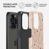 iPhone 15 Pro Burga Tough Fashion Cover - Lucky Charm