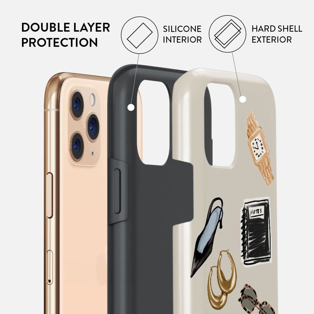 iPhone 11 Pro Burga Tough Fashion Cover - Boss Babe