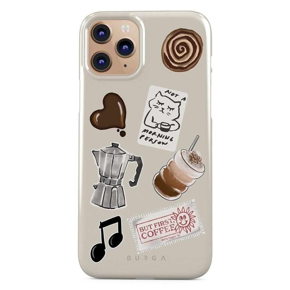 iPhone 11 Pro Burga Tough Fashion Cover - Oat Milk Please