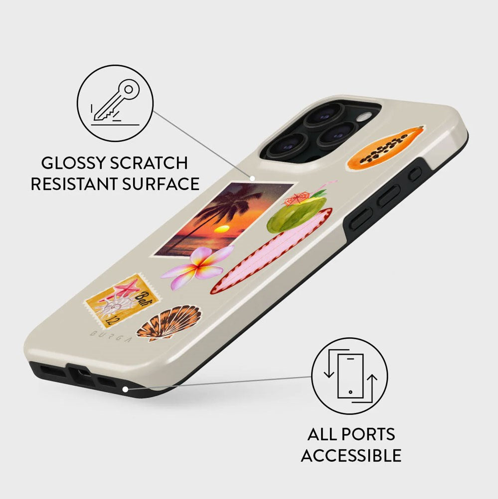 iPhone 15 Pro Burga Tough Fashion Cover - Sun Chaser