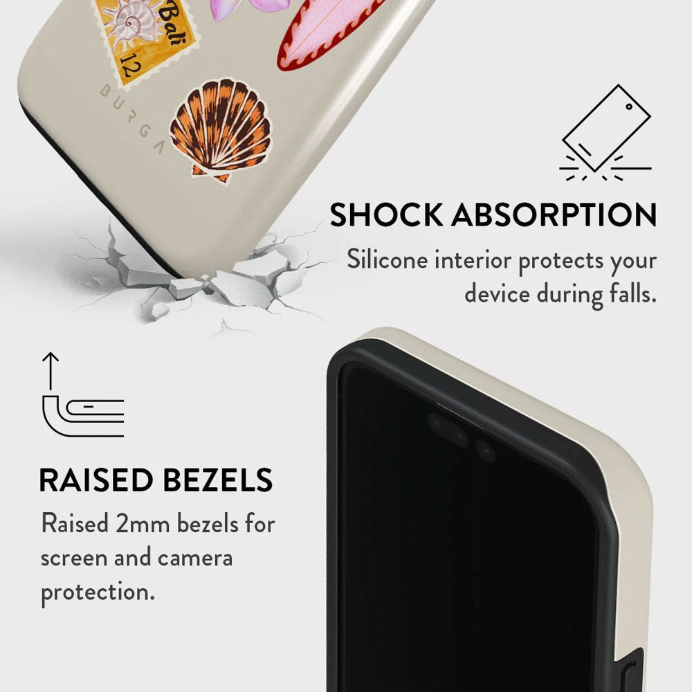 iPhone 15 Pro Burga Tough Fashion Cover - Sun Chaser