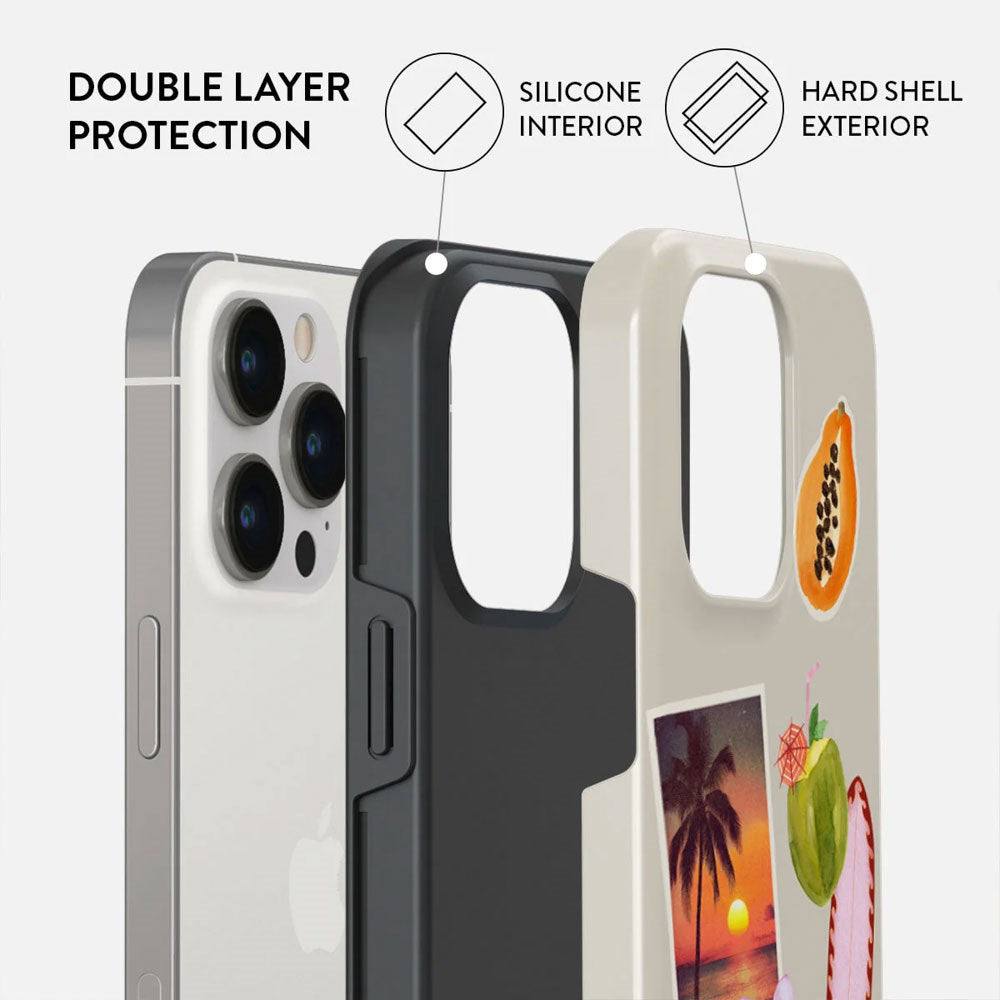 iPhone 14 Pro Burga Tough Fashion Cover - Sun Chaser