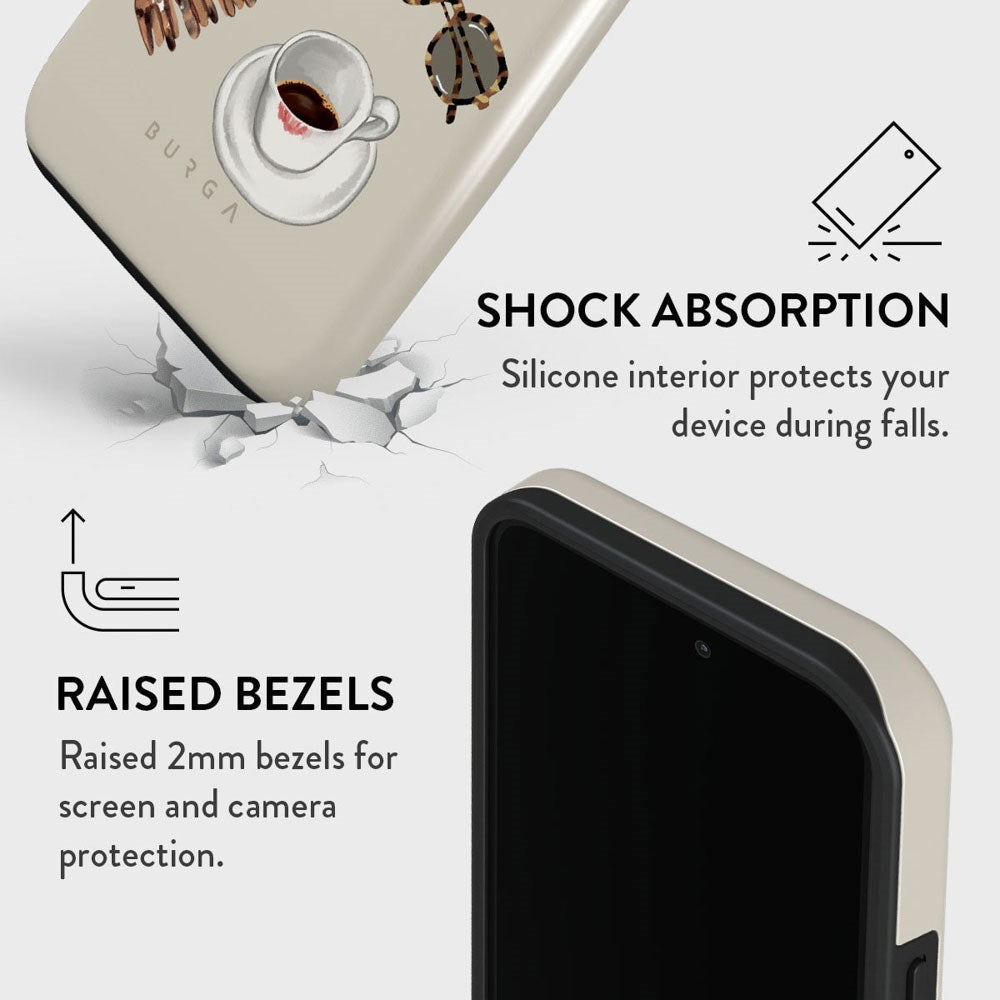 iPhone 14 Pro Burga Tough Fashion Cover - Boss Babe