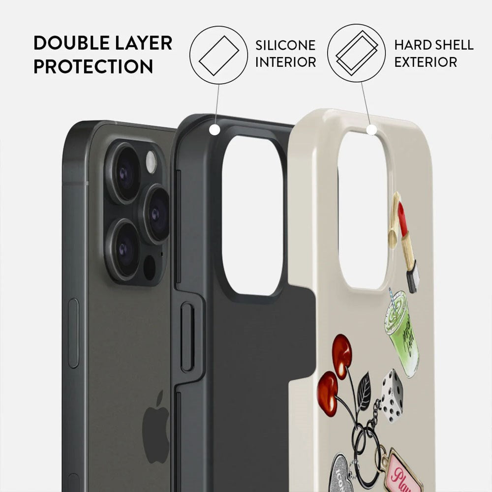 iPhone 15 Pro Burga Tough Fashion Cover - It Girl