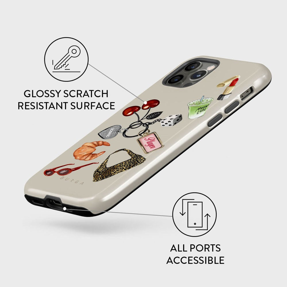 iPhone 12 / 12 Pro Burga Tough Fashion Cover - It Girl