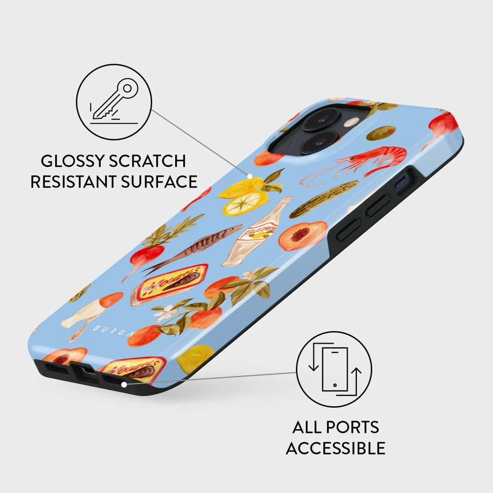 iPhone 15 Burga Tough Fashion Cover - Al Fresco