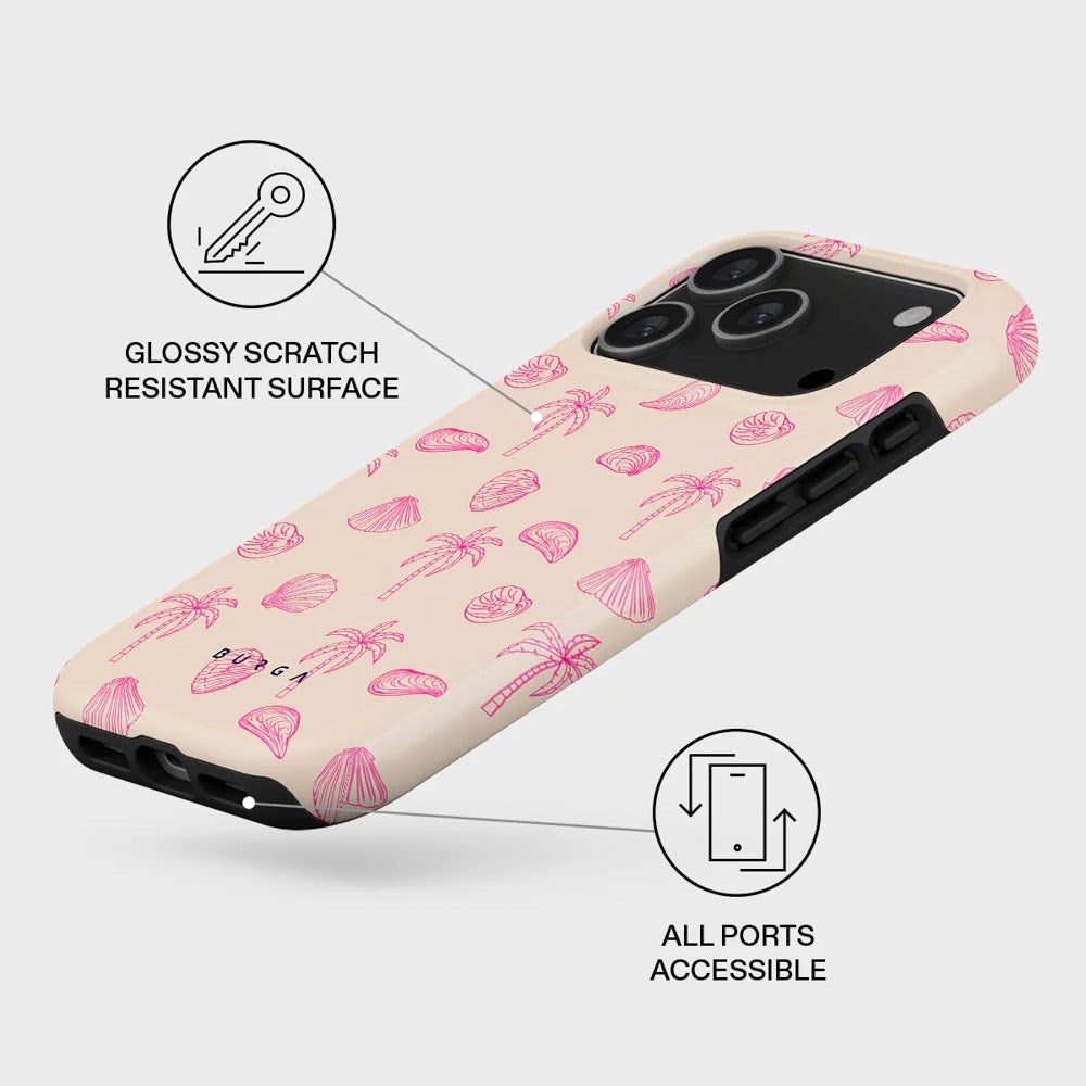 iPhone 17 Pro Burga Tough Fashion Cover - MagSafe Kompatibel - Beach Please
