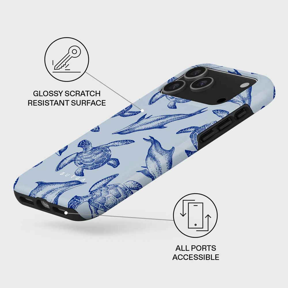iPhone 17 Pro Max Burga Tough Fashion Cover - MagSafe Kompatibel - Aquatic Dance