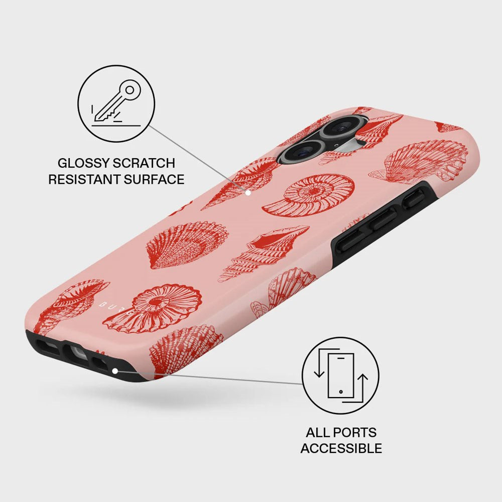 iPhone 17 Burga Tough Fashion Cover - MagSafe Kompatibel - Coastal Treasure