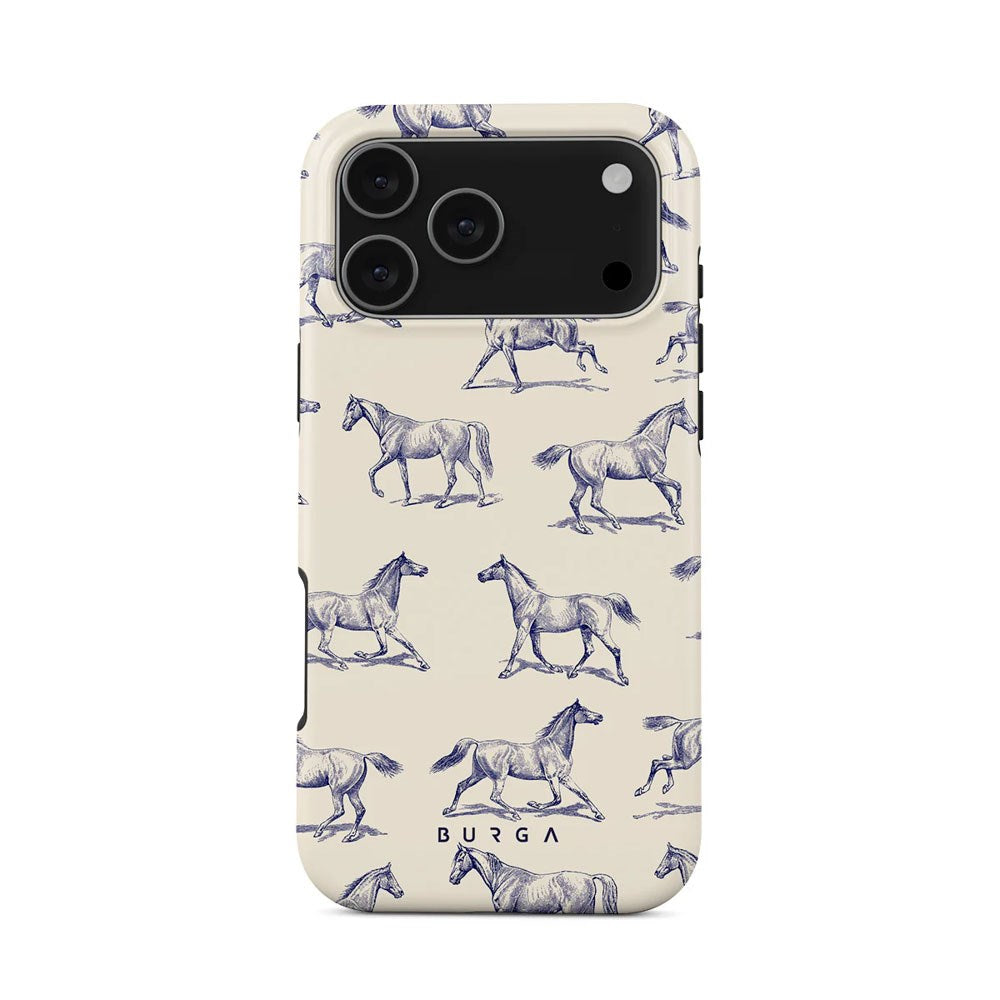 iPhone 17 Pro Max Burga Tough Fashion Cover - MagSafe Kompatibel - Derby Race
