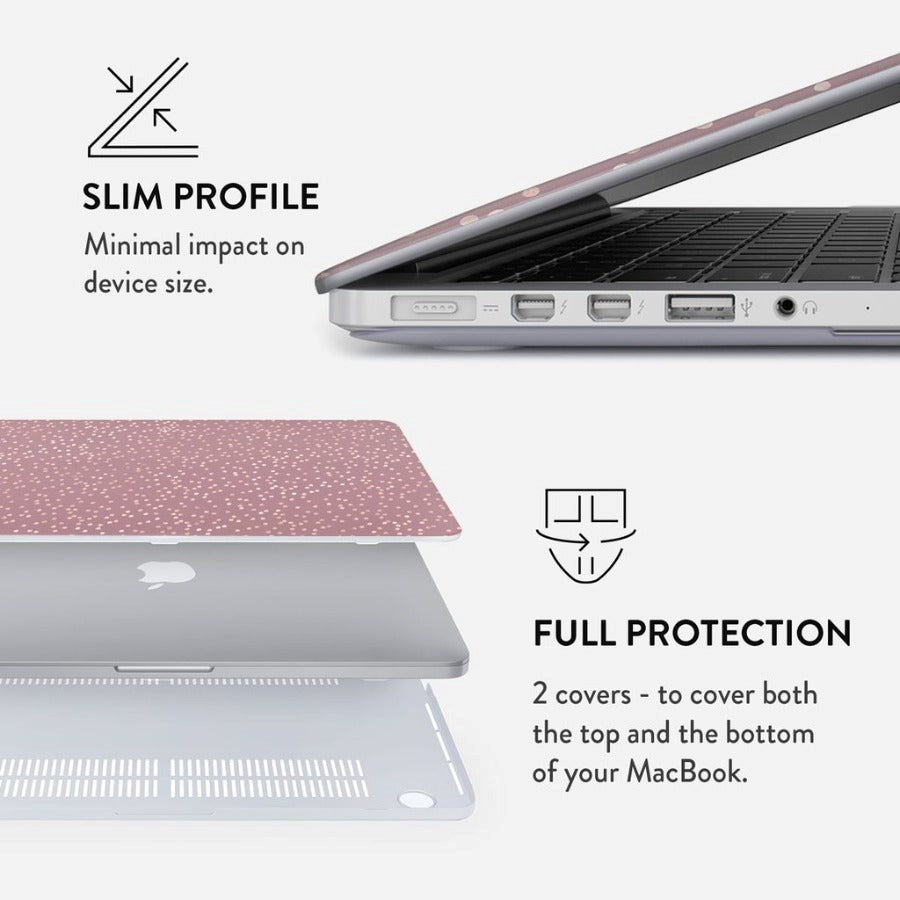 Burga Macbook Pro 16 Fashion Cover - Hot Cocoa