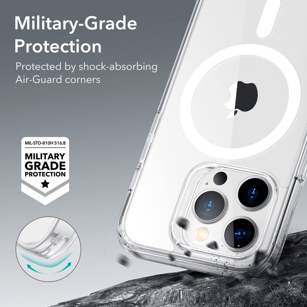 ESR - iPhone 14 Pro - Classic Hybrid Cover - MagSafe Kompatibel - Gennemsigtig