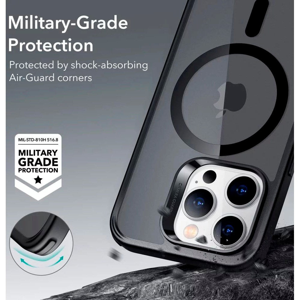 ESR - iPhone 14 Pro - Classic Hybrid Cover - MagSafe Kompatibel - Mat Sort