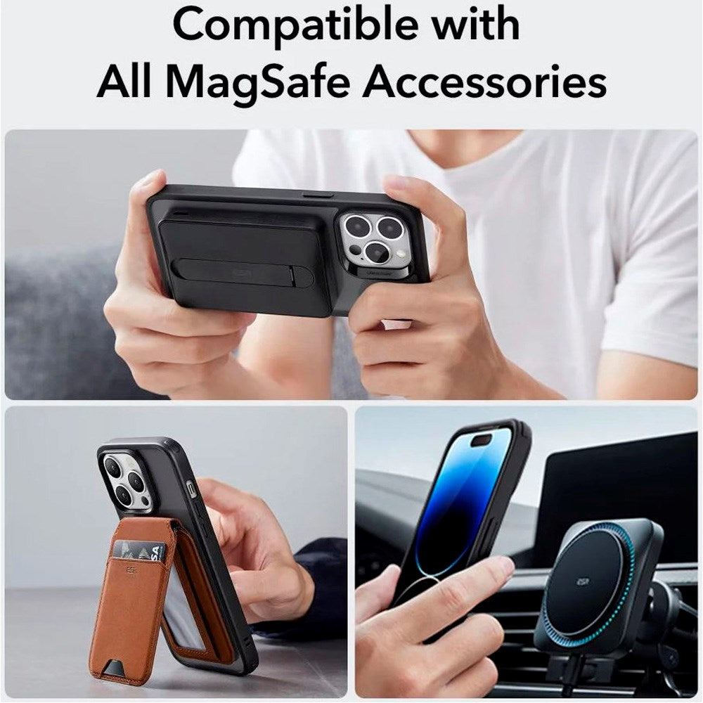ESR - iPhone 14 Pro - Classic Hybrid Cover - MagSafe Kompatibel - Mat Sort