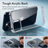 ESR iPhone 15 Bagside Cover Air Armor Clear Hard Case - Gennemsigtig