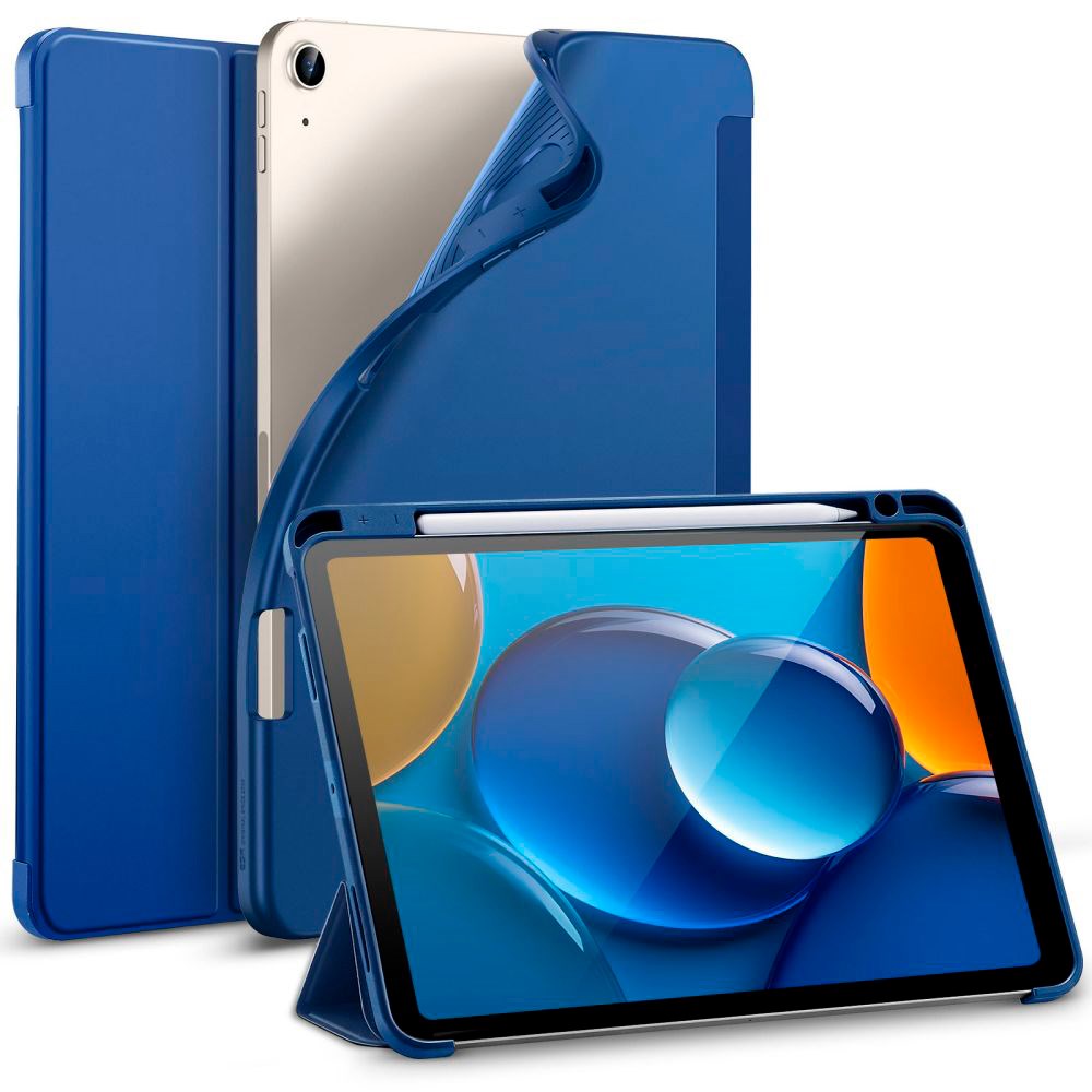 ESR iPad Air 10.9-11" (2025-2020) Rebound Case Med Apple Pencil Holder - Blå