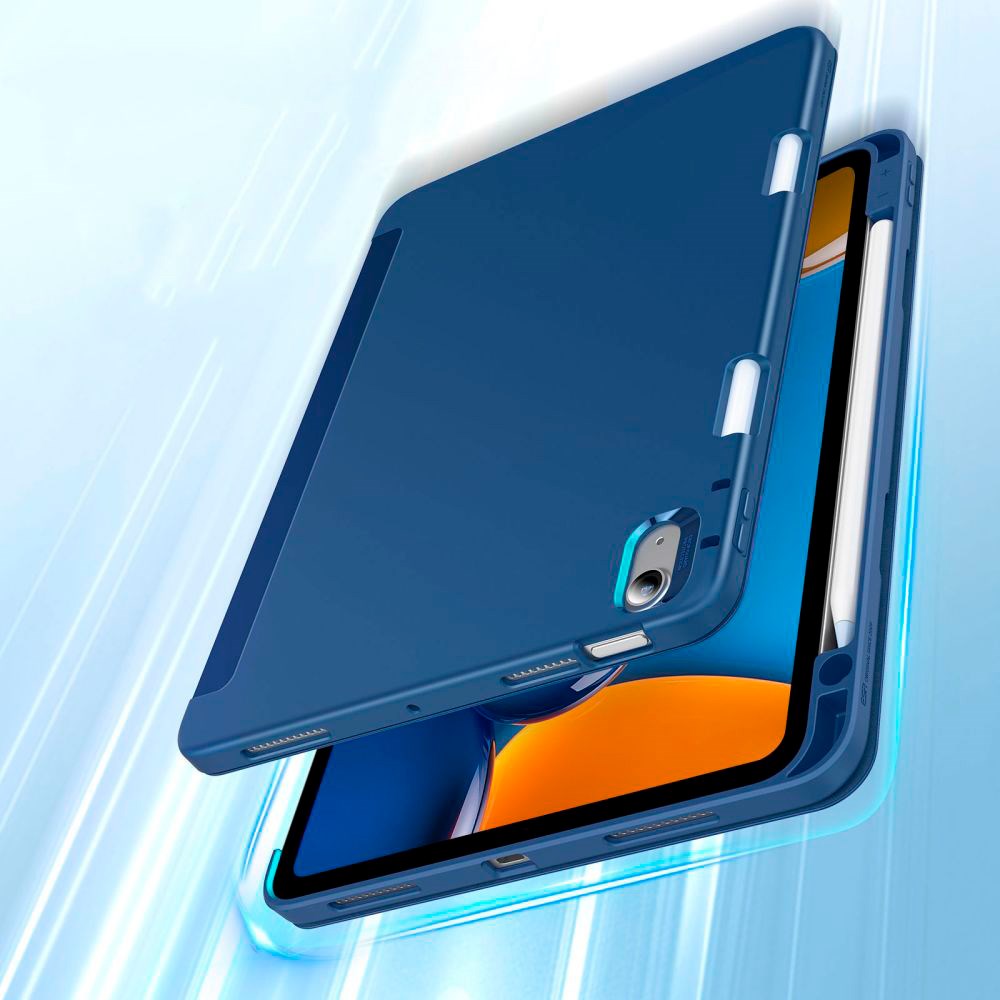 ESR iPad Air 10.9-11" (2025-2020) Rebound Case Med Apple Pencil Holder - Blå