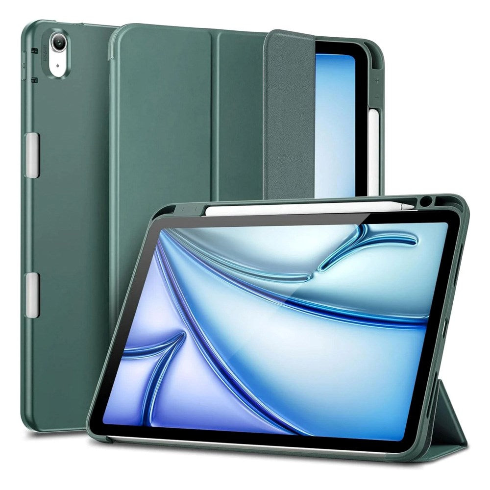 ESR iPad Air 11" (2025 / 2024) / Air 10.9" (2022 / 2020) Rebound Flip Cover - Grøn