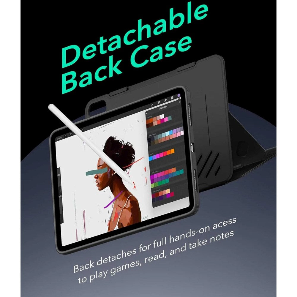 ESR iPad Air 11" (2025 / 2024) / Air 10.9" (2022 / 2020) Shift Flip Cover - Sort