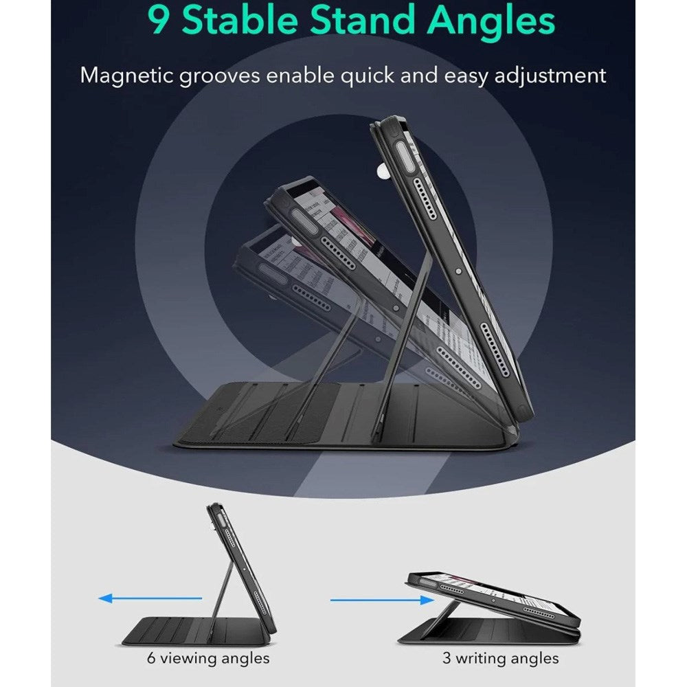 ESR iPad Air 11" (2025 / 2024) / Air 10.9" (2022 / 2020) Shift Flip Cover - Sort