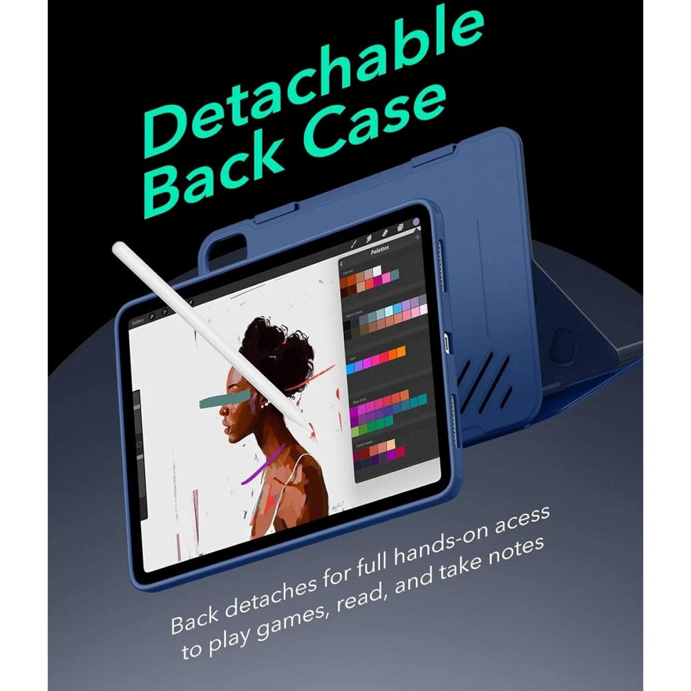 ESR iPad Air 11" (2025 / 2024) / Air 10.9" (2022 / 2020) Shift Flip Cover - Blå