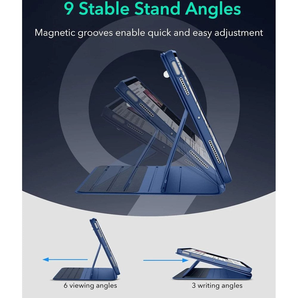 ESR iPad Air 11" (2025 / 2024) / Air 10.9" (2022 / 2020) Shift Flip Cover - Blå