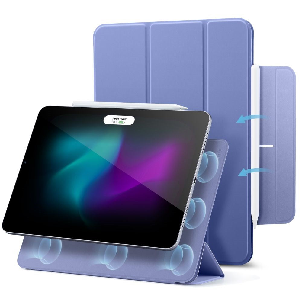 ESR iPad Pro 11" (2025 / 2024) Rebound Magnetic Flip Cover - Lavender