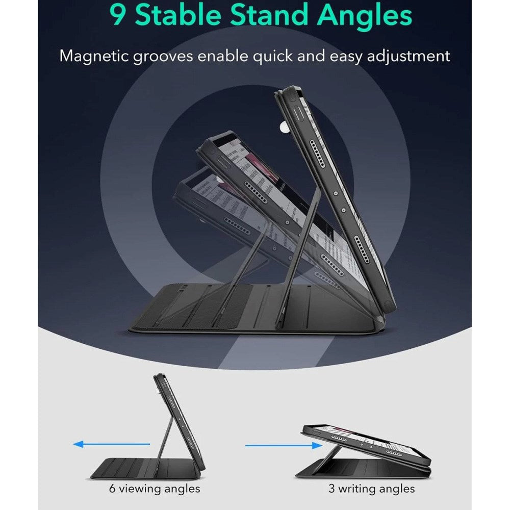 ESR iPad Air 13" (2025 / 2024) Shift Flip Cover - Sort