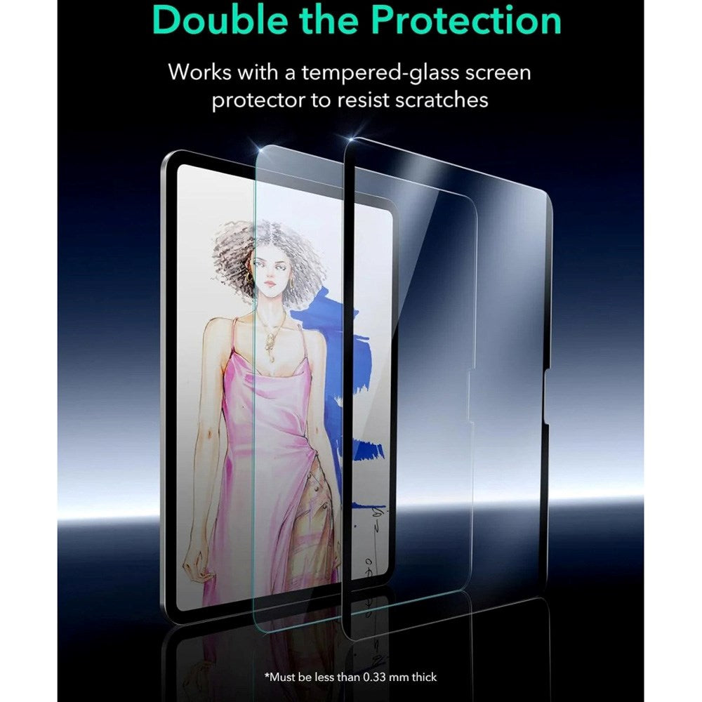 ESR iPad Pro 13" (2024) Paper Skærmbeskyttelse - Magnetisk - Mat / Gennemsigtig