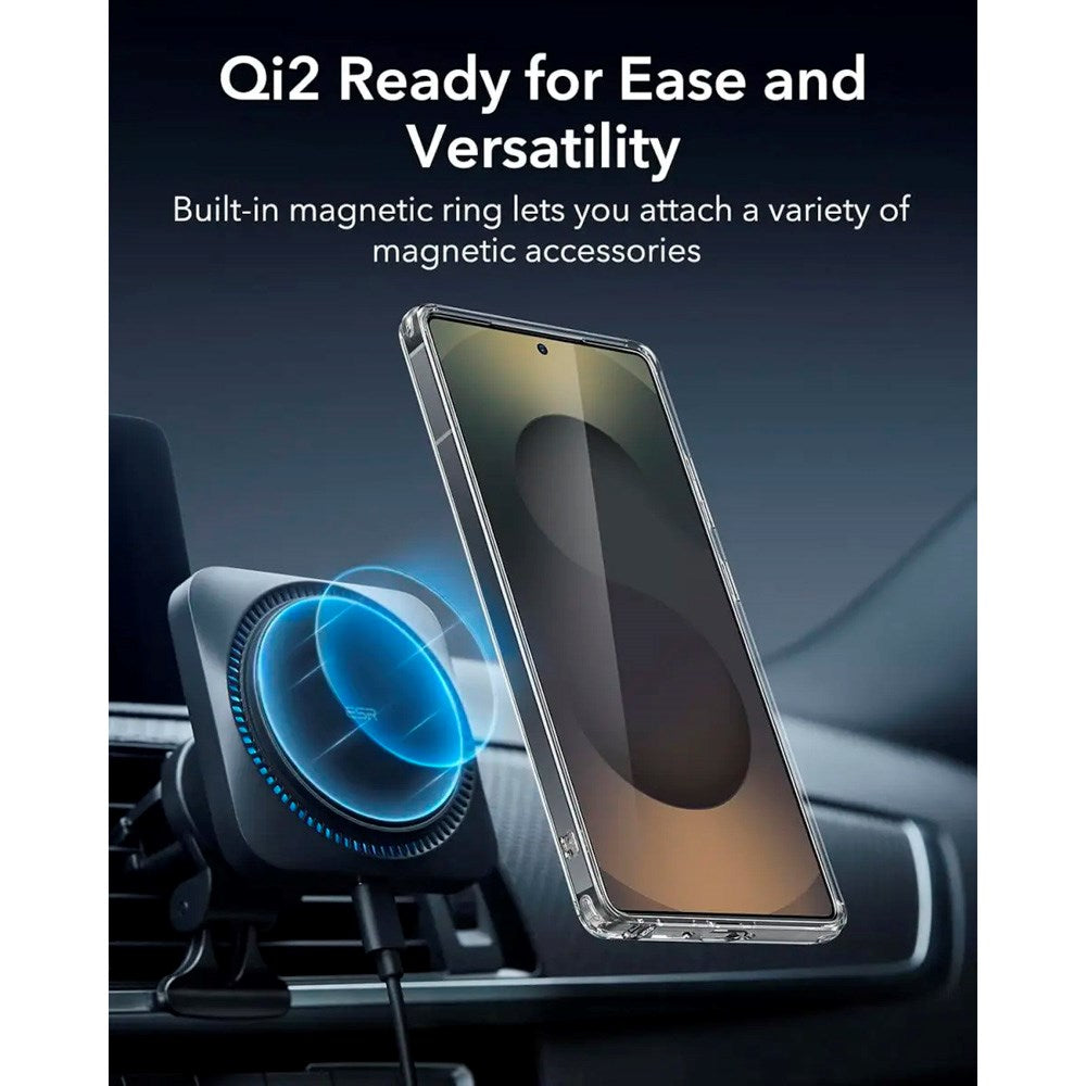 ESR - Samsung Galaxy S25 Ultra - Classic Hybrid Cover - MagSafe Kompatibel - Gennemsigtig