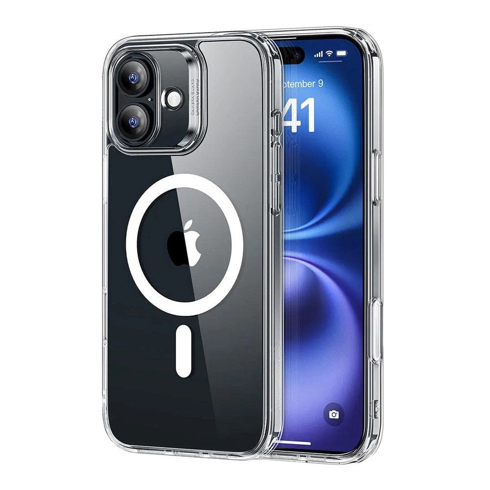 ESR iPhone 16 Plus Classic Hybrid Cover m. Adgang til Camera Control Knap - MagSafe Kompatibel - Gennemsigtig