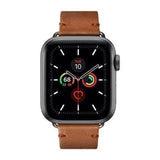 Native Union Apple Watch (38/40/SE/41/42mm) Classic Ægte Læder Rem - Brun