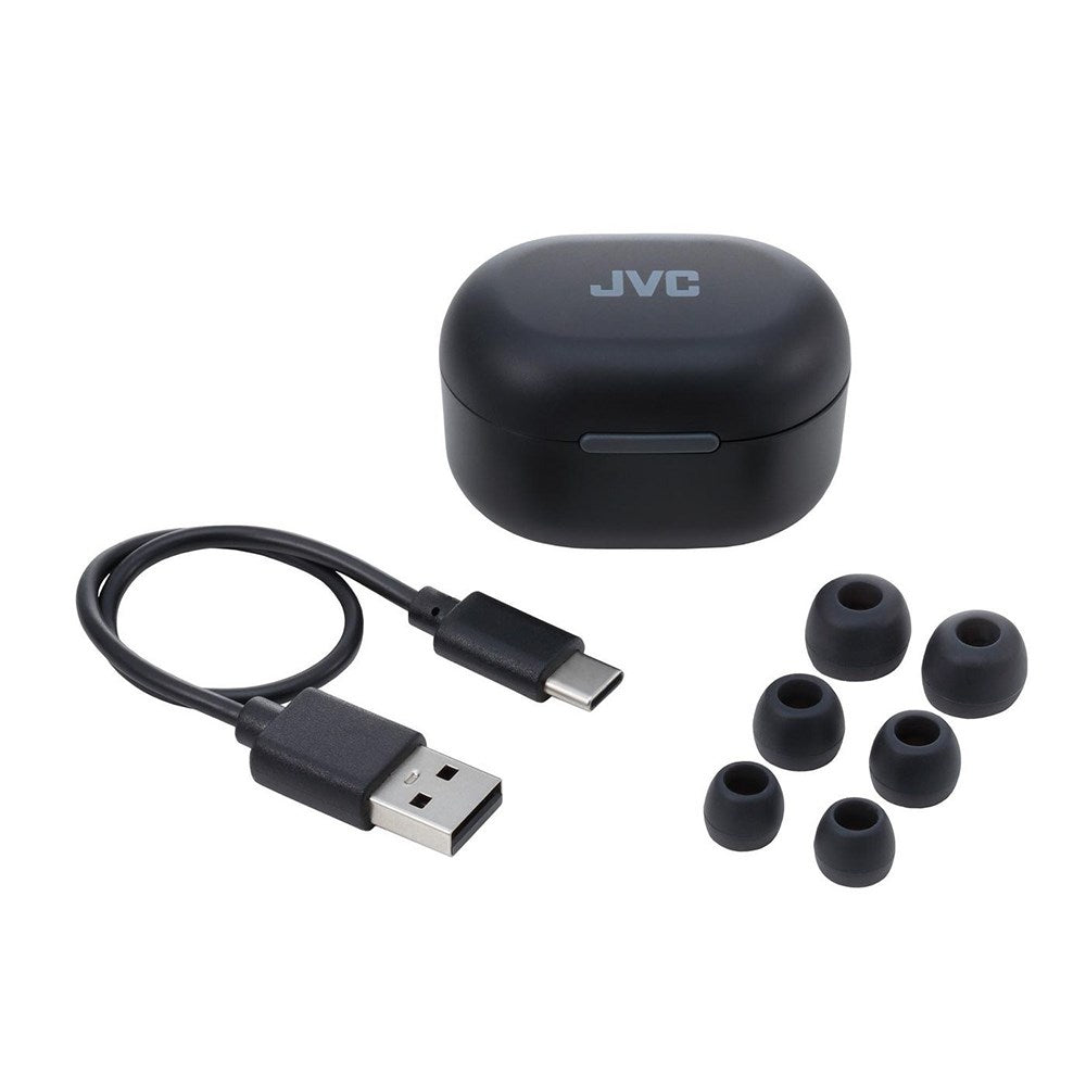 JVC Active Noise Cancelling HA-A30T True Wireless Høretelefoner (In-Ear) - Sort